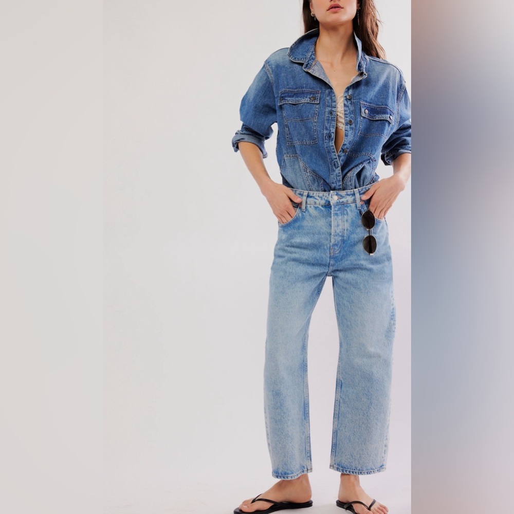 Free People Boyfriend Jeans - Picture 3 of 3
